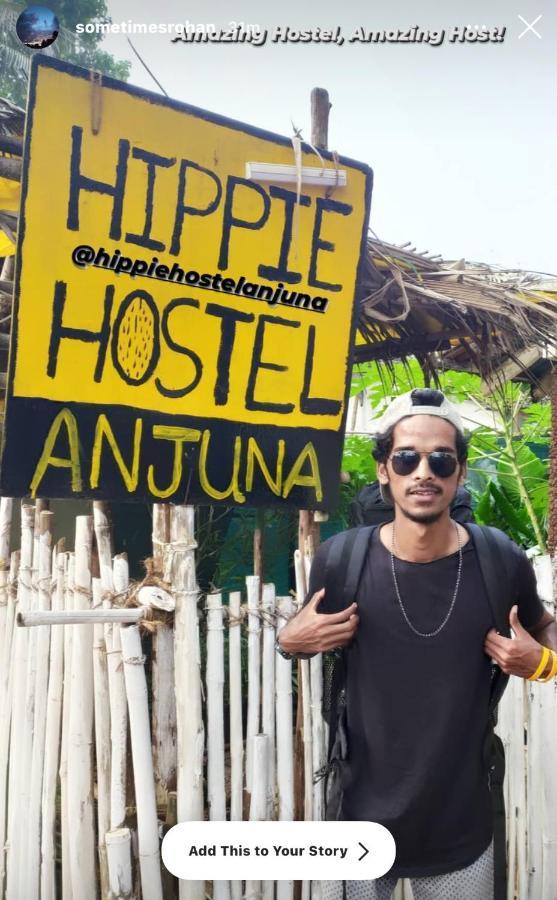 Hippie hostel Anjuna Buitenkant foto