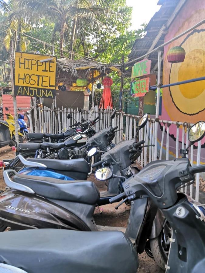 Hippie hostel Anjuna Buitenkant foto